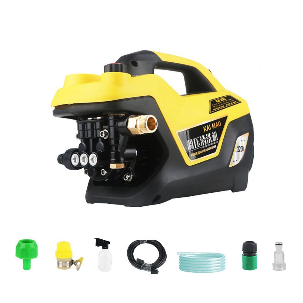 Tidyard Hochdruckreiniger 0-15 MPa Home Einstellbarer Druck Autowaschmaschine, (1 tlg)