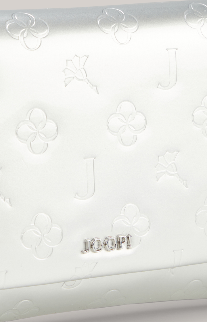 Clutch Decoro Lucente Cadea in Silber