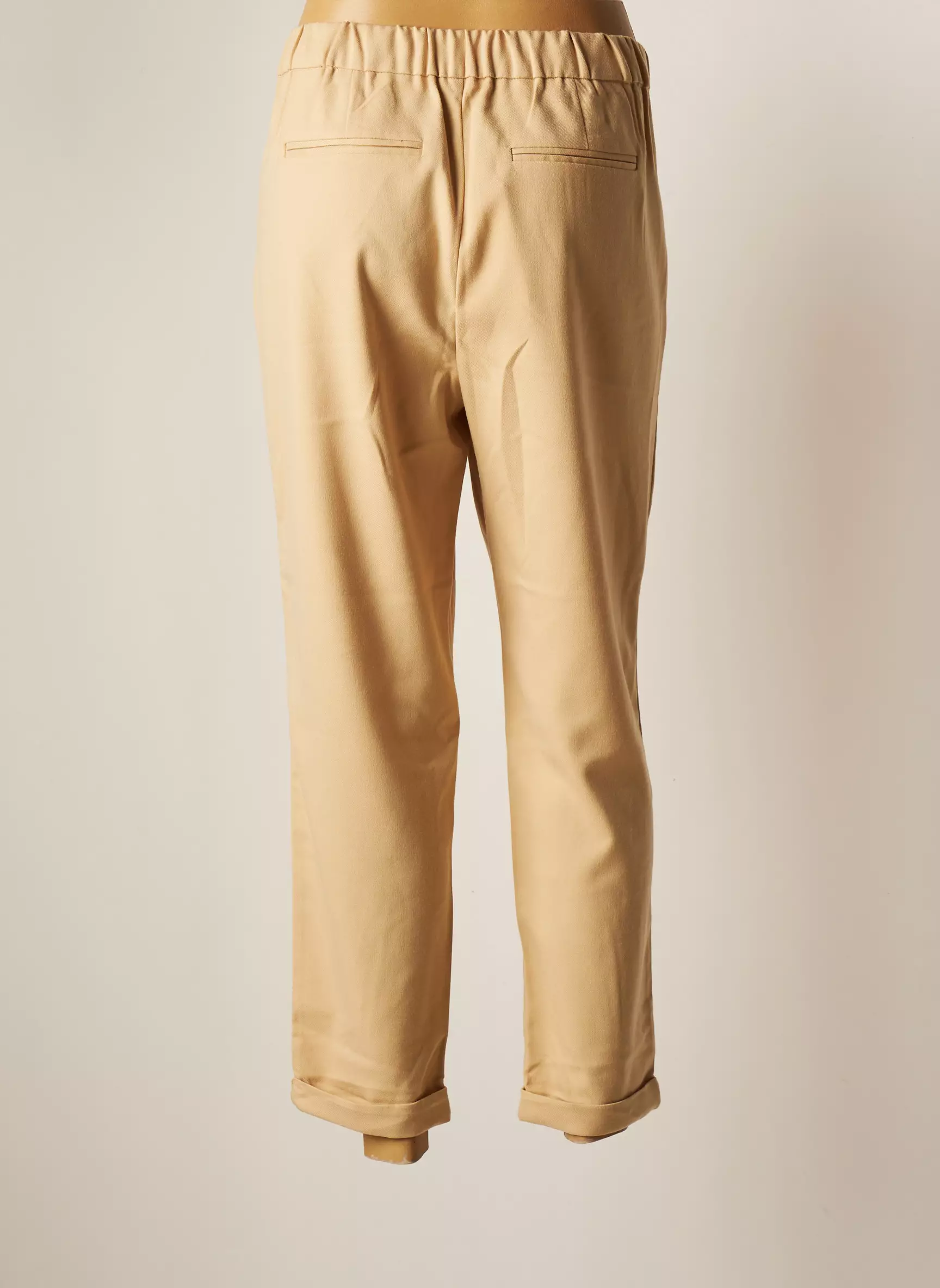 Only Pantalon7 8 Femme couleur beige