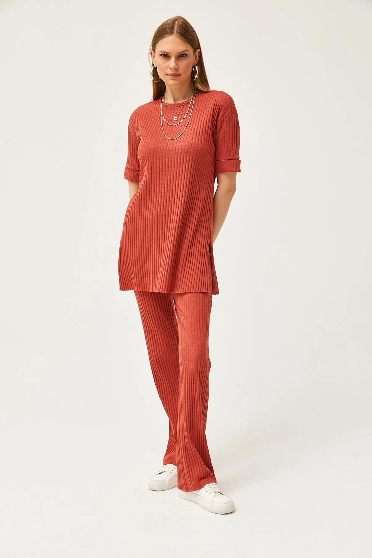 Olalook  Damen-Anzug „Tile Short Sleeve Lower Top Lycra“ TKM-19000191