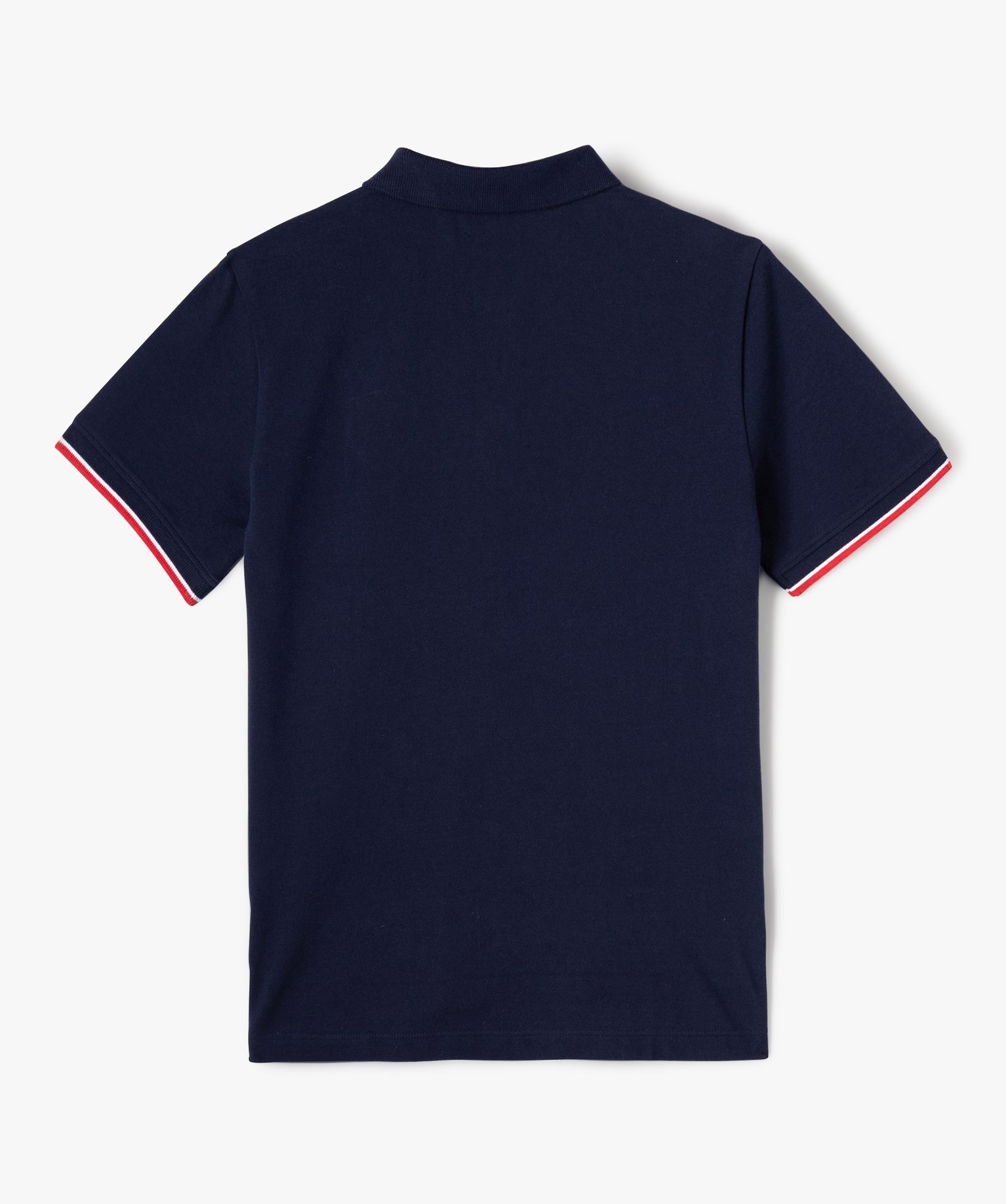 Polo officiel du XV de France à manches courtes Garçon - F... bleu | GEMO