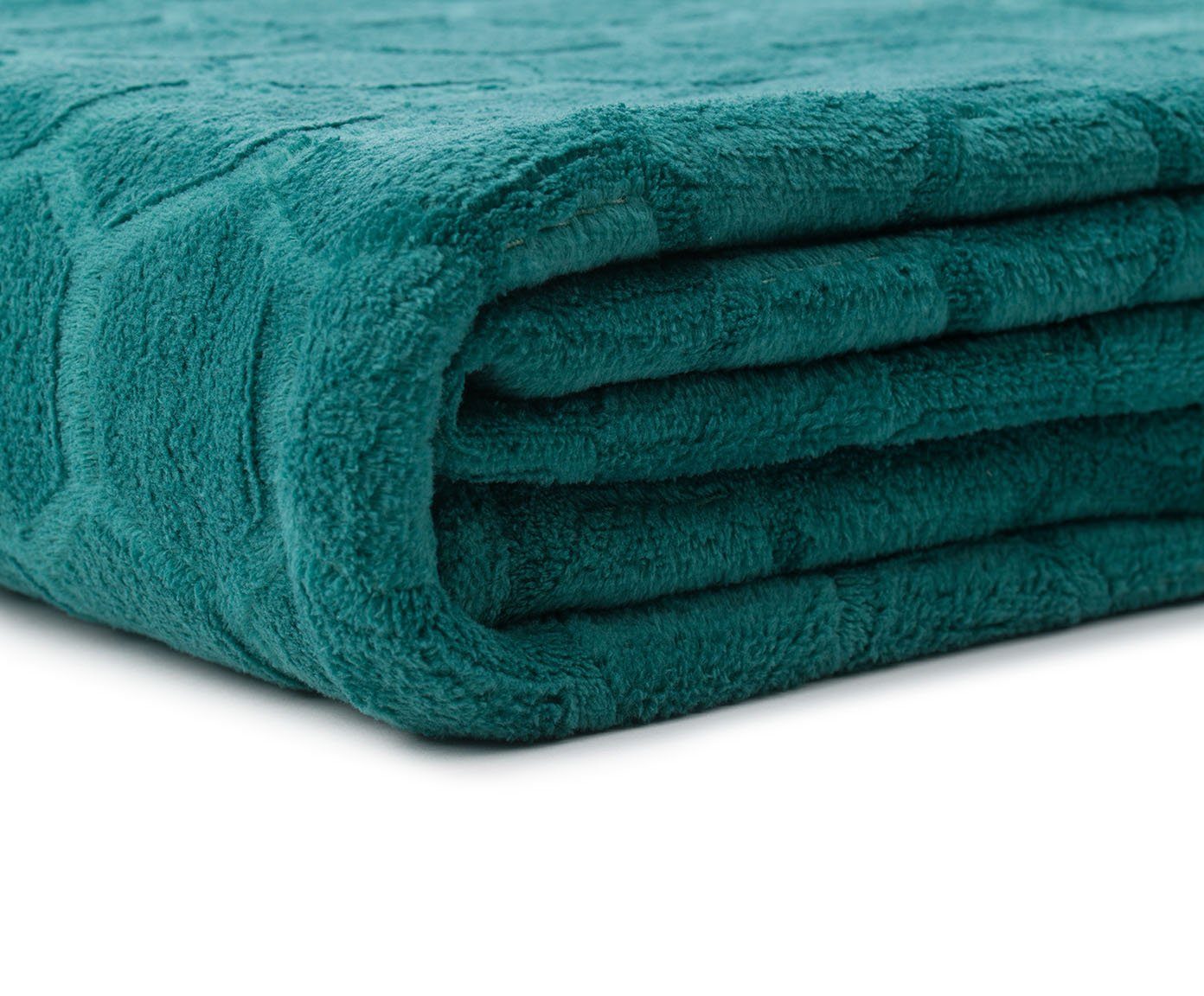 Wohndecke Flanell mit Wabenstruktur, HSC Home-Style-Creation GmbH, in vier Farben, weich und anschmiegsam