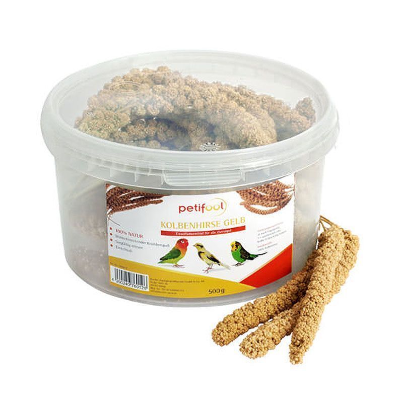 Petifool Snacks Petifool Kolbenhirse gelb 500g
