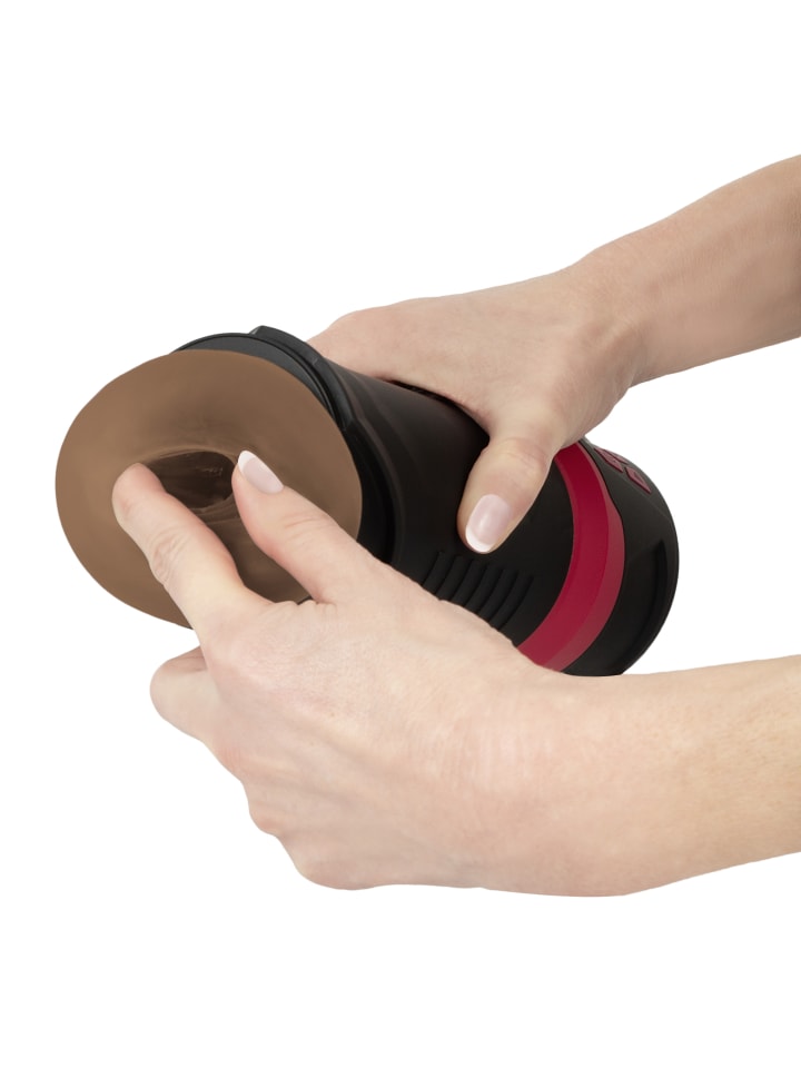 WYNE Masturbator mit Vibration Masturbator 04 in schwarz günstig kaufen 23,5