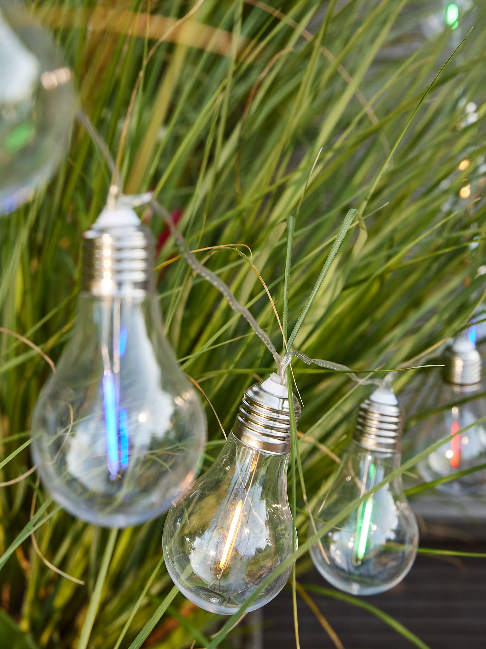 Bjana Solar-Lichterkette, Multicolor