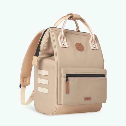 Lobito Adventurer Medium Backpack in Cream