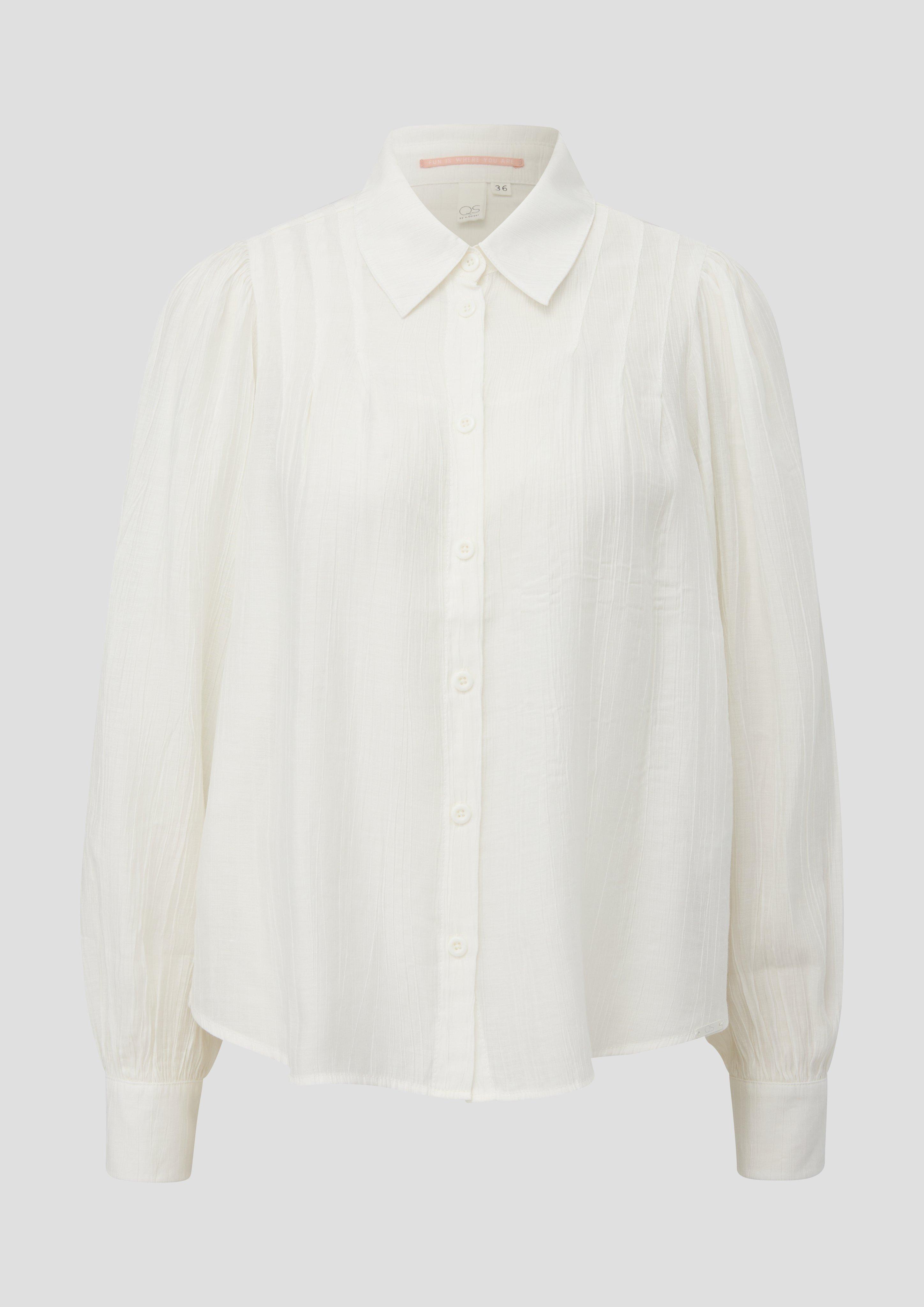 Bluse mit Raffung  2137458-0200