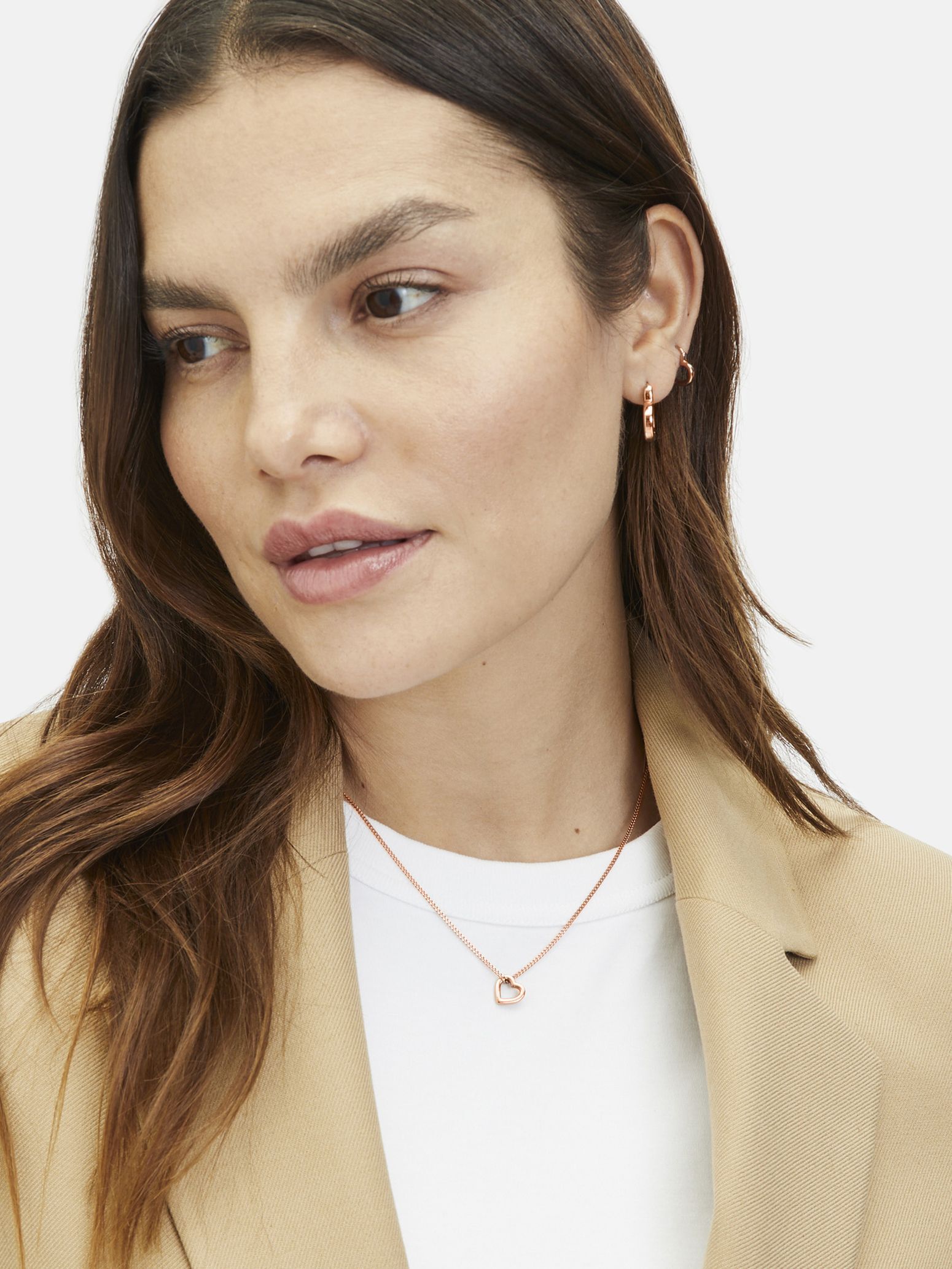 Collier - or rose