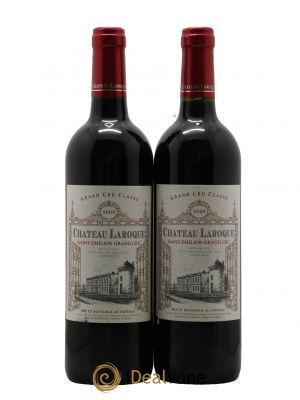 Château Laroque Grand Cru Classé  2008 - Lot de 2 Bouteilles