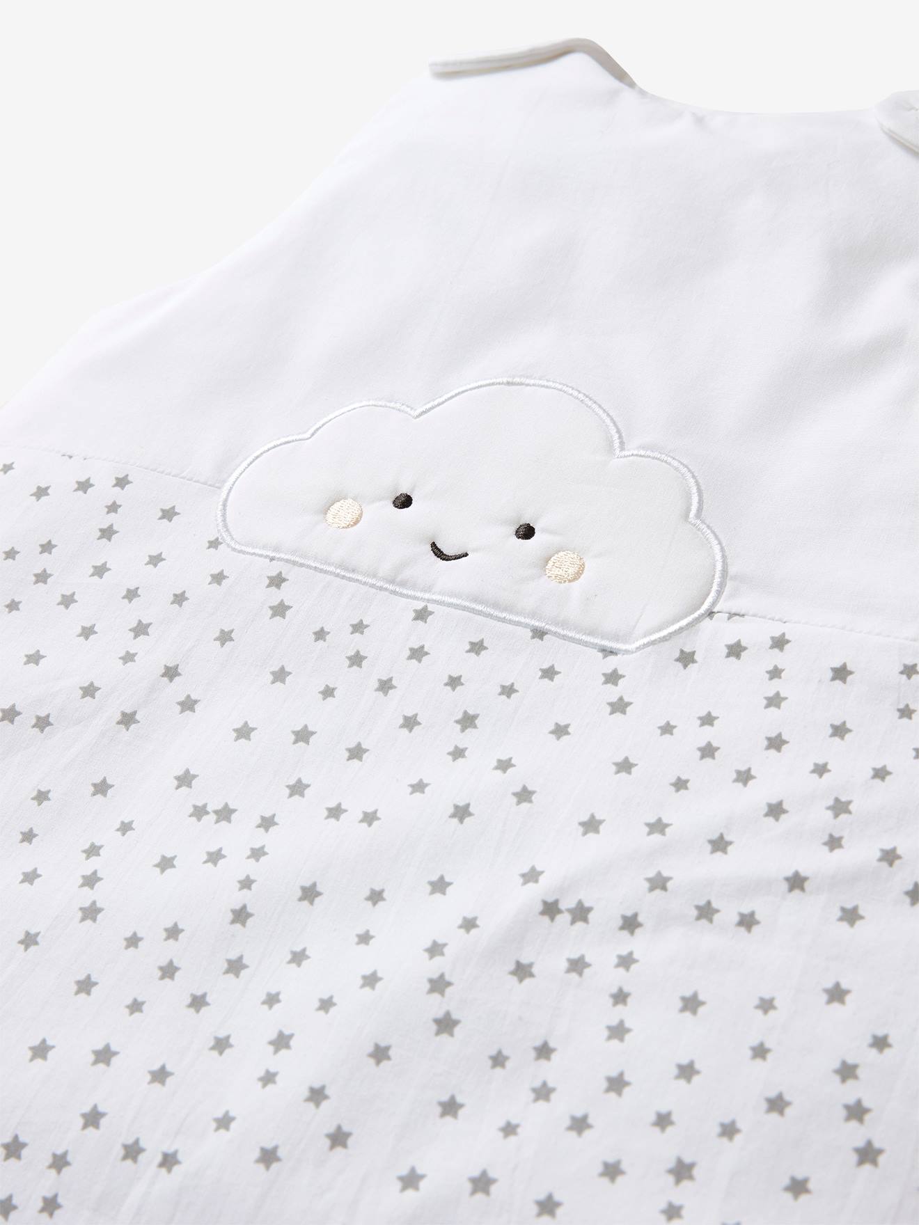 Gigoteuse sans manches NUAGE BLANC blanc / gris