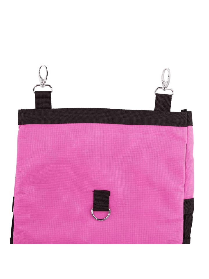relaxdays Heutasche in Pink/ Schwarz - (B)30 x (H)30 cm günstig kaufen onesize