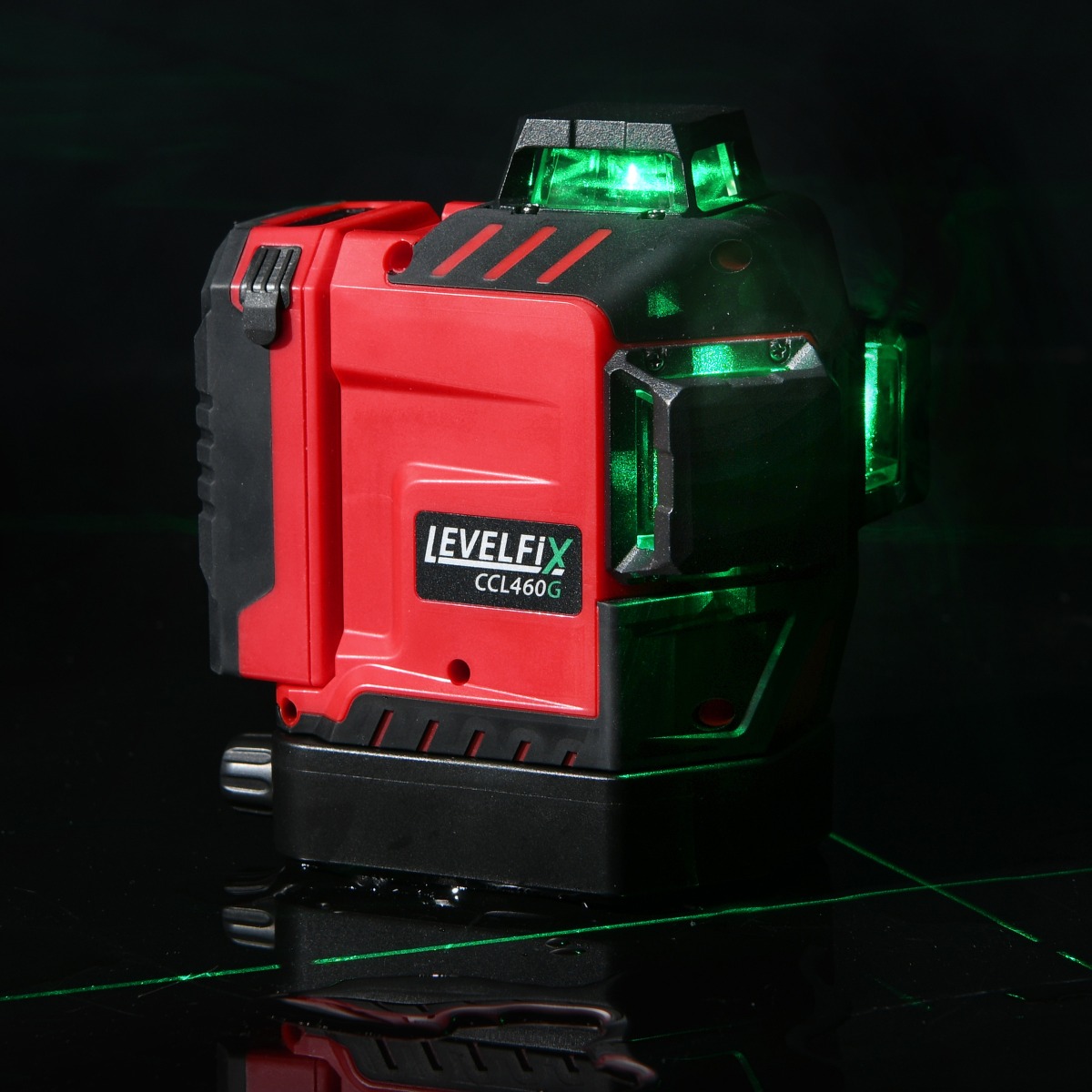 Levelfix 556152 CCL460G Láser de línea cónica 3D verde