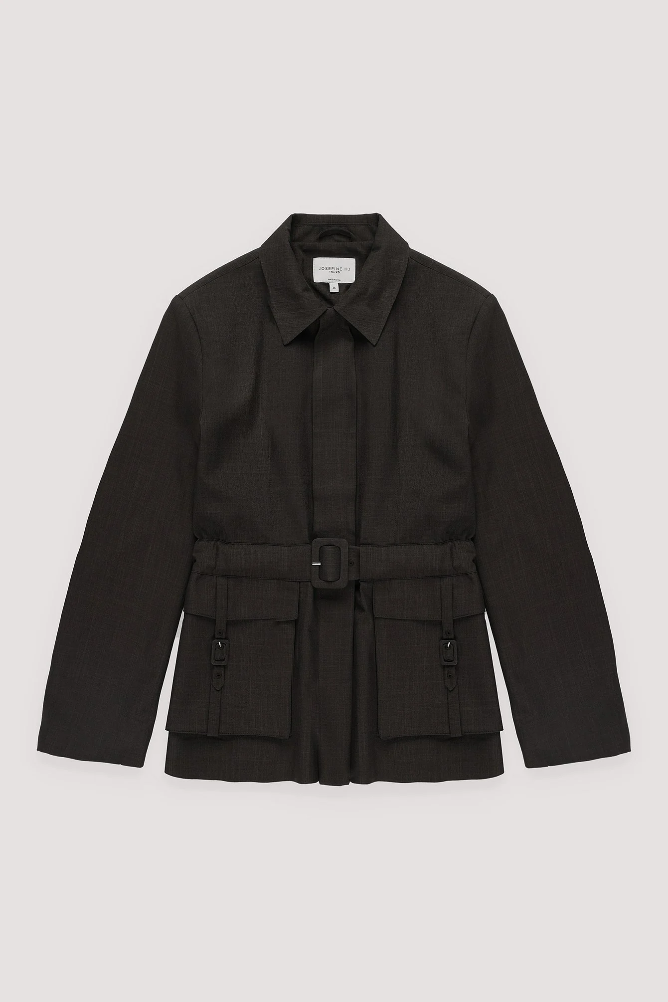 Blazerjacke mit Gürtel