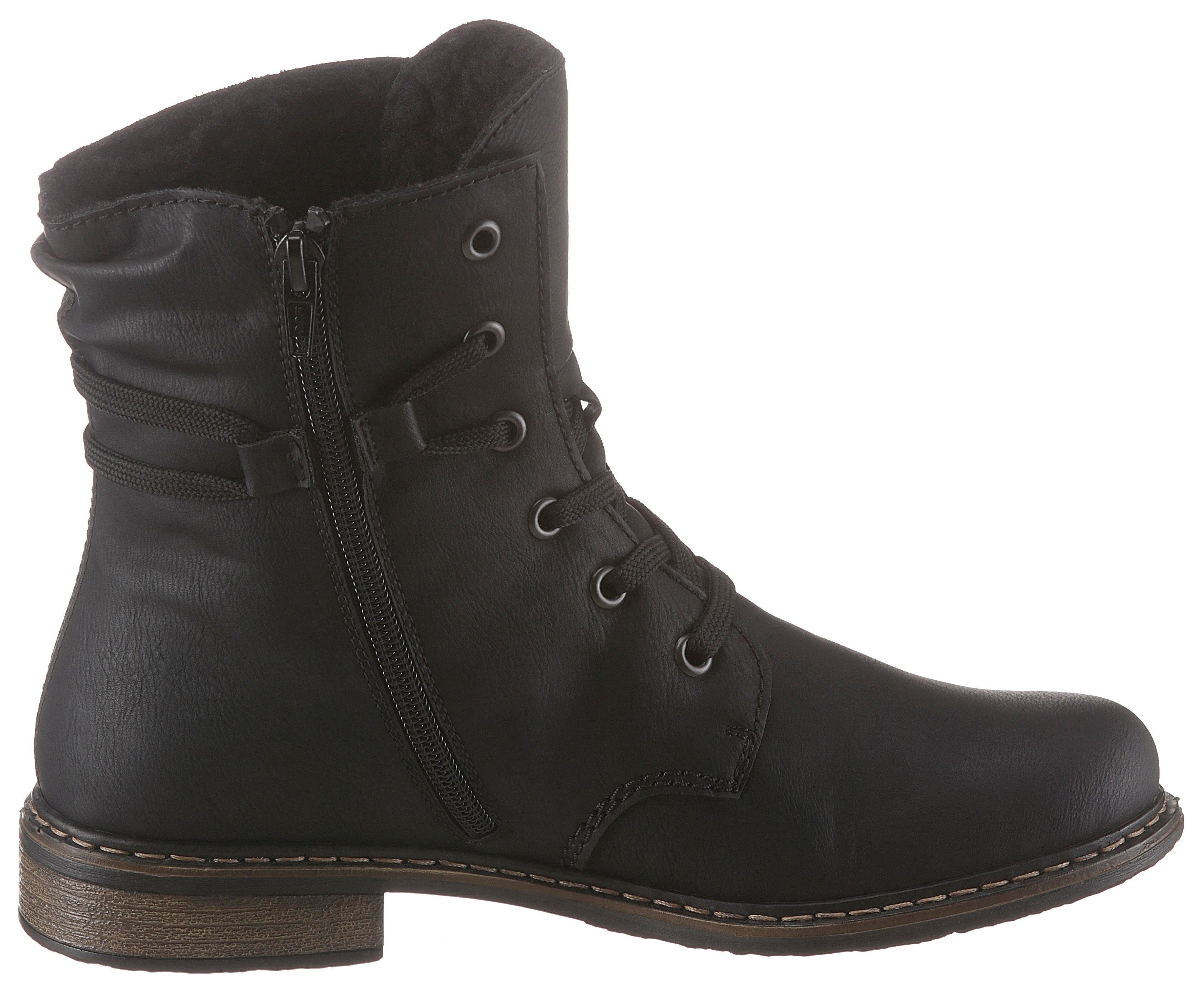 Rieker Schnürboots mit dezenter Schnürung