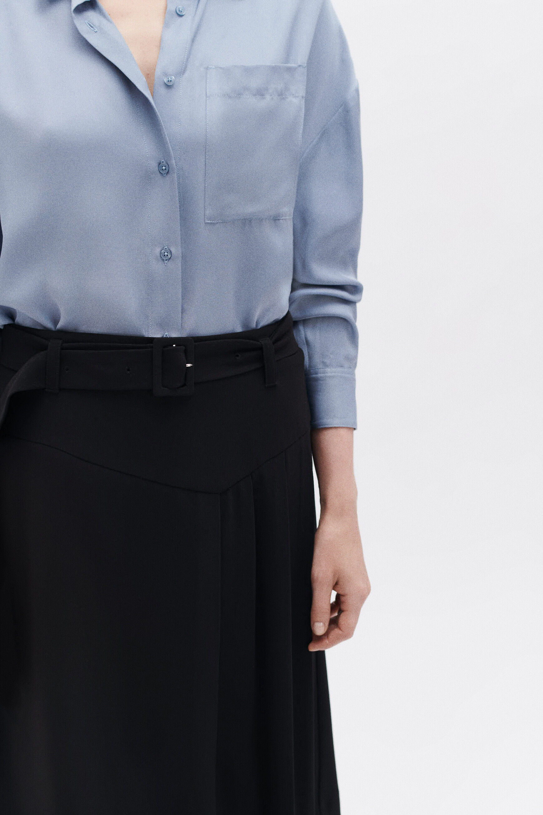 Jupe jarette noir femme