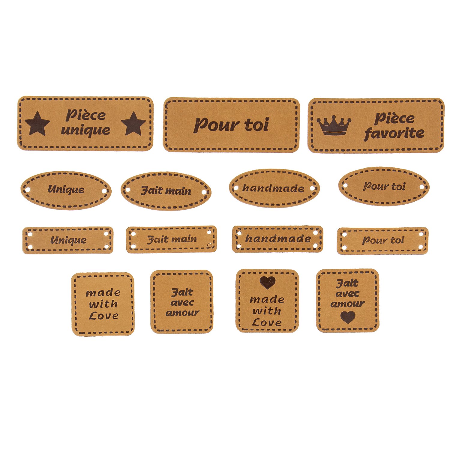 buttinette Label-Set 