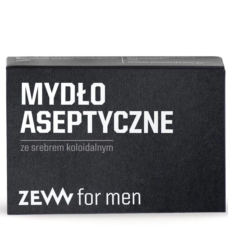 ZEW Για Άνδρες με Κολλοειδές Ασήμι - Ασηπτικό Σαπούνι 85 γρ