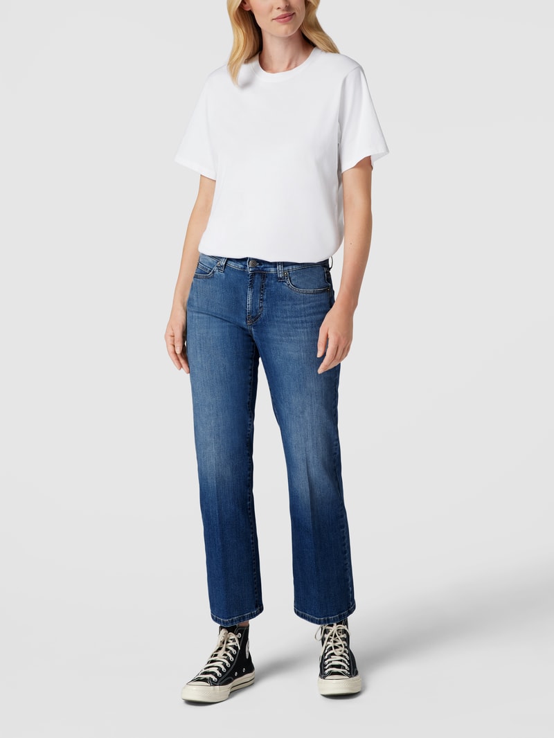Jeans in 5-Pocket-Design Modell 'PARIS EASY KICK' in blau