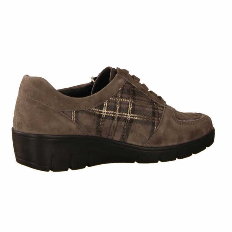 SEMLER Komfort Schnürer braun S-CHEV/KILT/M-N.