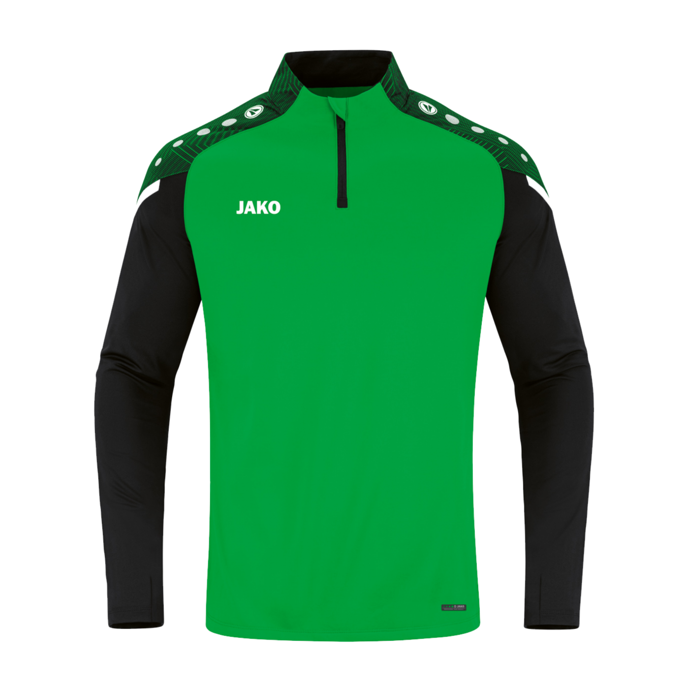 JAKO Performance Ziptop Kids Grün Schwarz F221