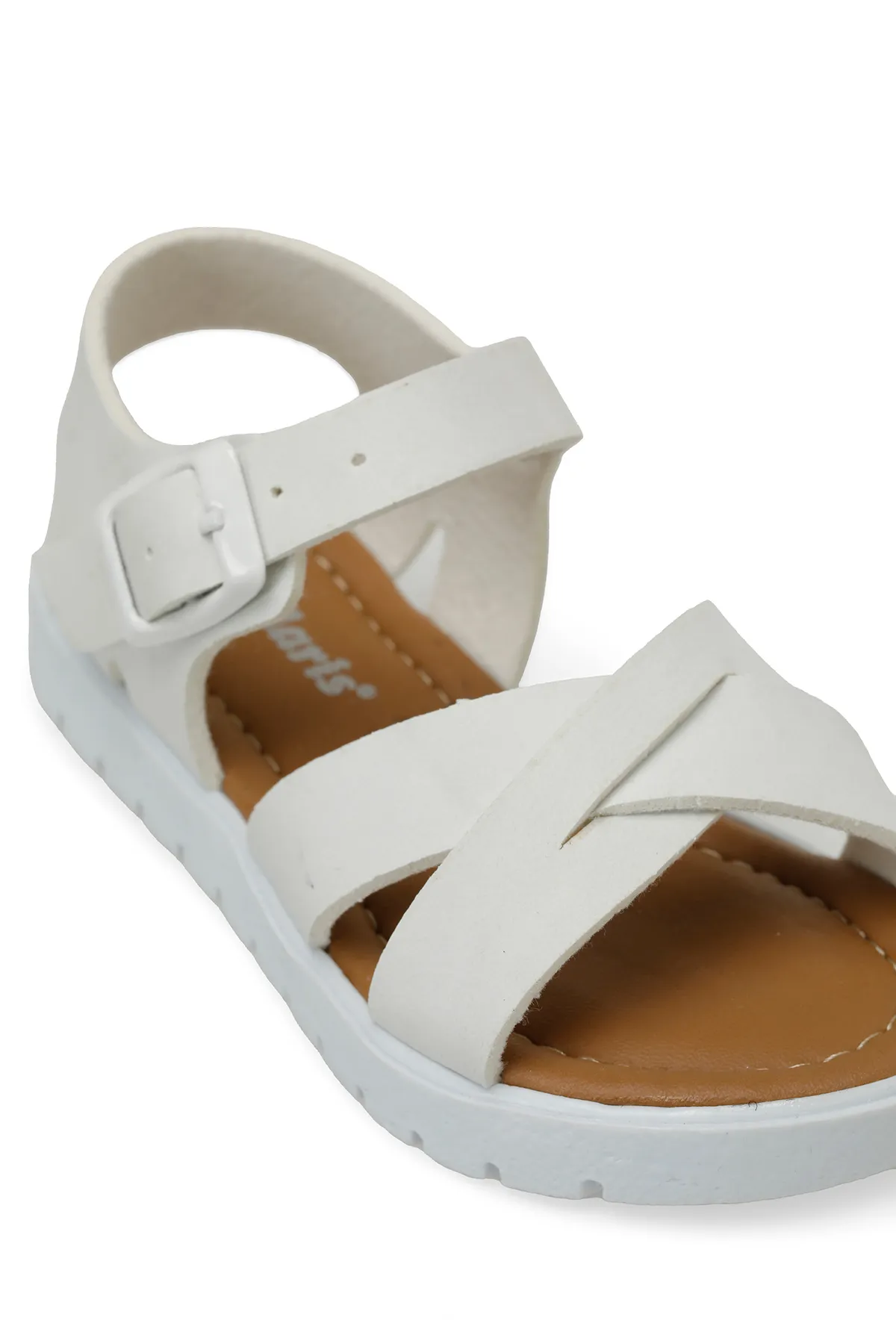 Polaris  KLAS.B4FX Weiße Mädchensandalen