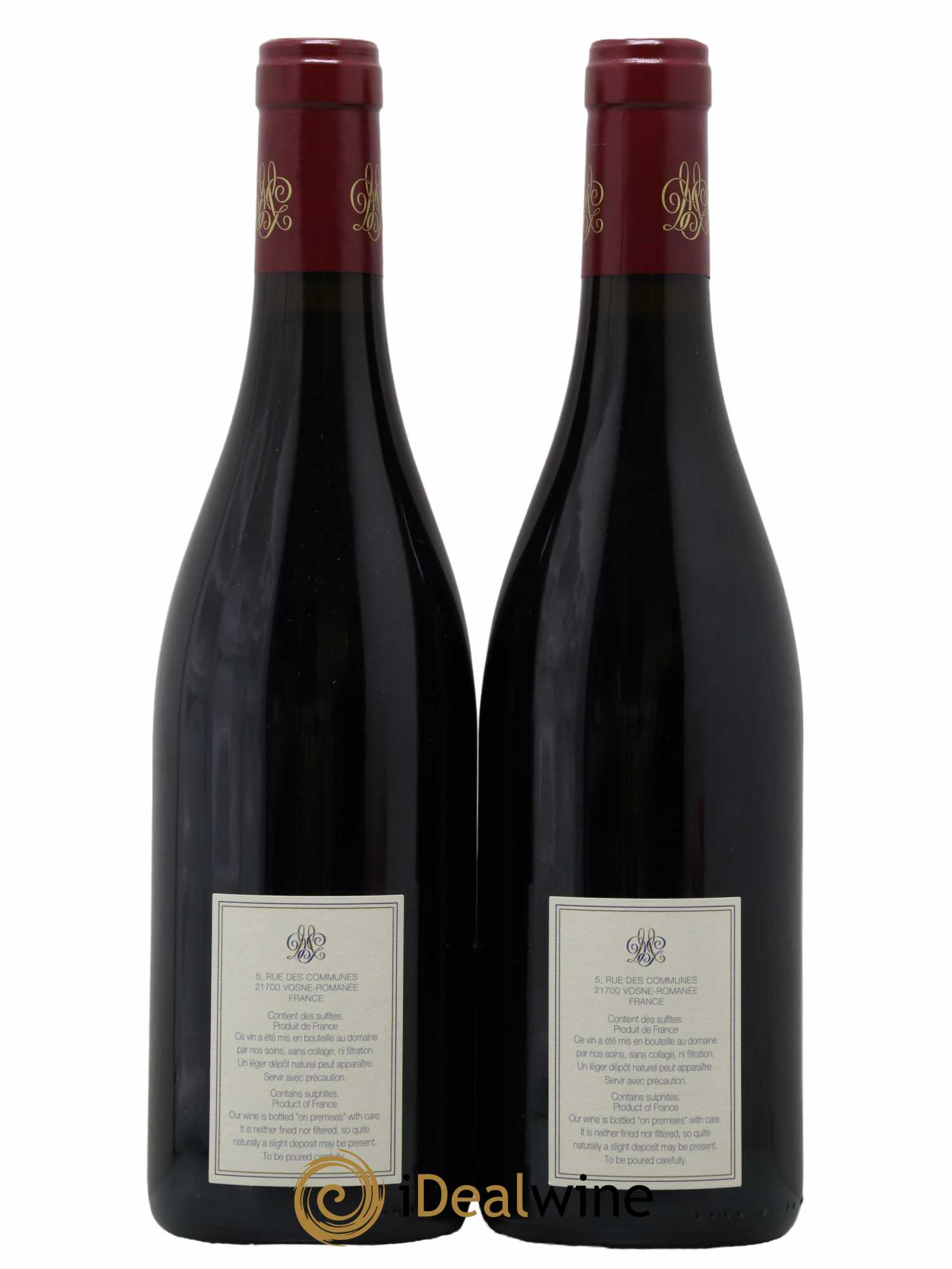 Vosne-Romanée Mugneret-Gibourg (Domaine)  2018 - Lot de 2 Bouteilles