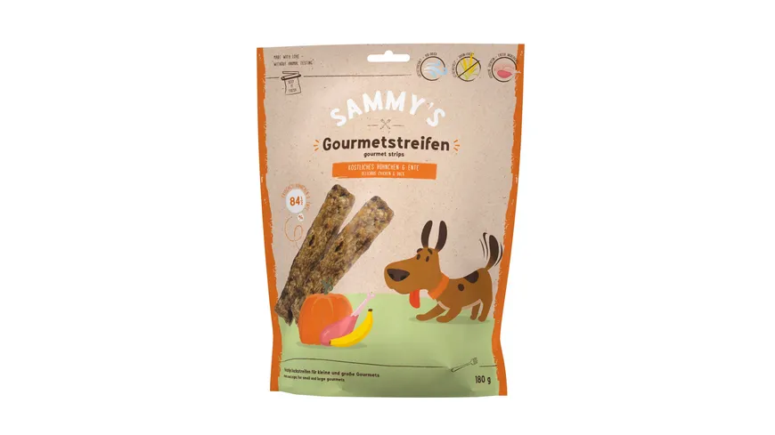 Sammy's Hundesnack Hühnchen & Ente 180 g
