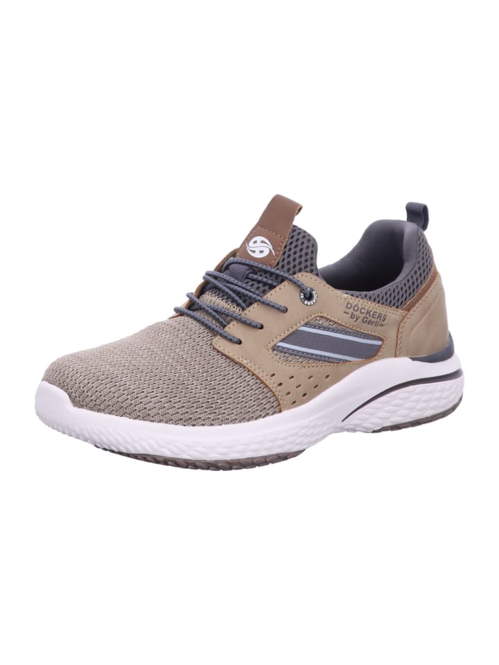 Dockers by Gerli Herren Halbschuhe  in Beige günstig kaufen