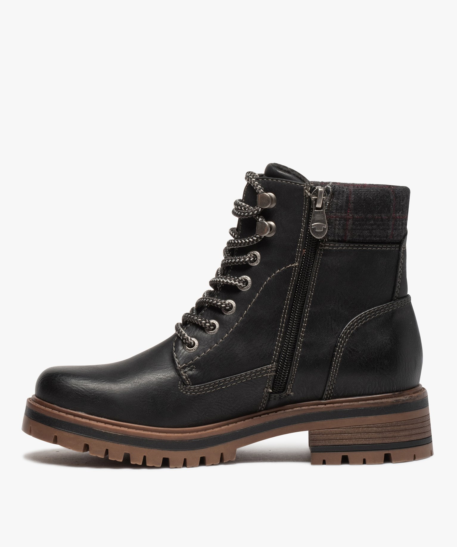 Boots femme à semelle crantée – Tom Tailor | GEMO