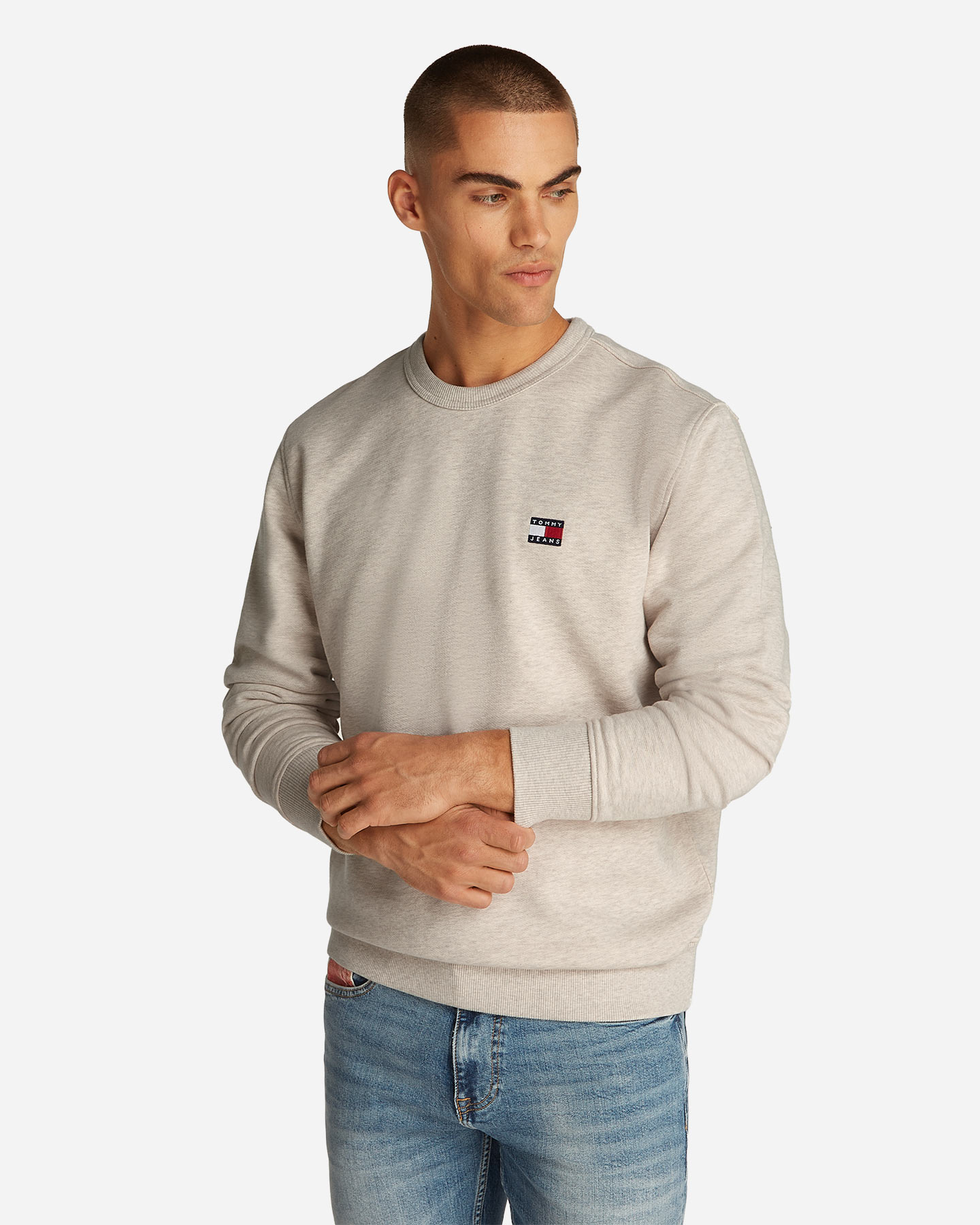 Felpa Tommy Hilfiger Regular Badge M DM0DM20660-AE3