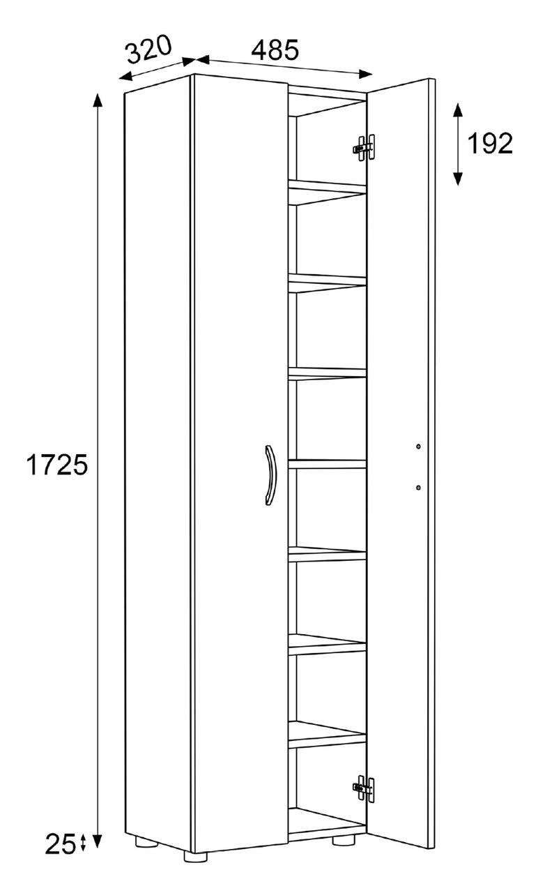 VCM Schuhschrank 