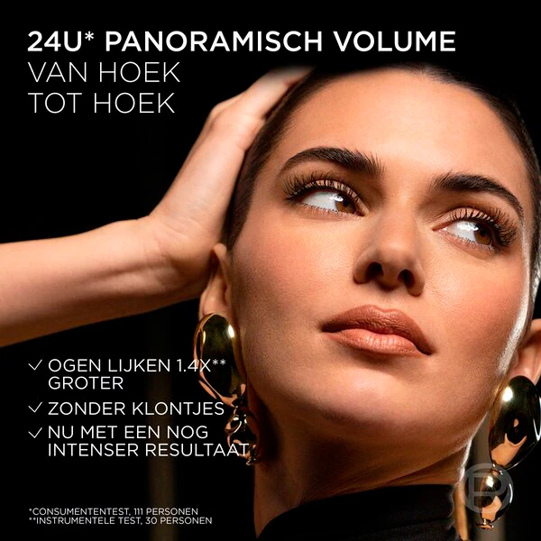L'Oréal Paris Panorama All Night Black szempillaspirál 10ml