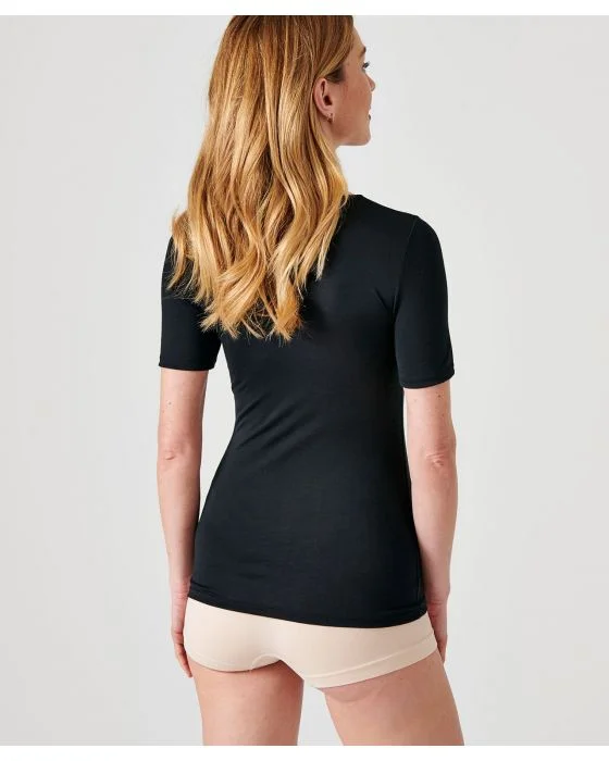 Tee-shirt manches courtes Thermolactyl 10% soie