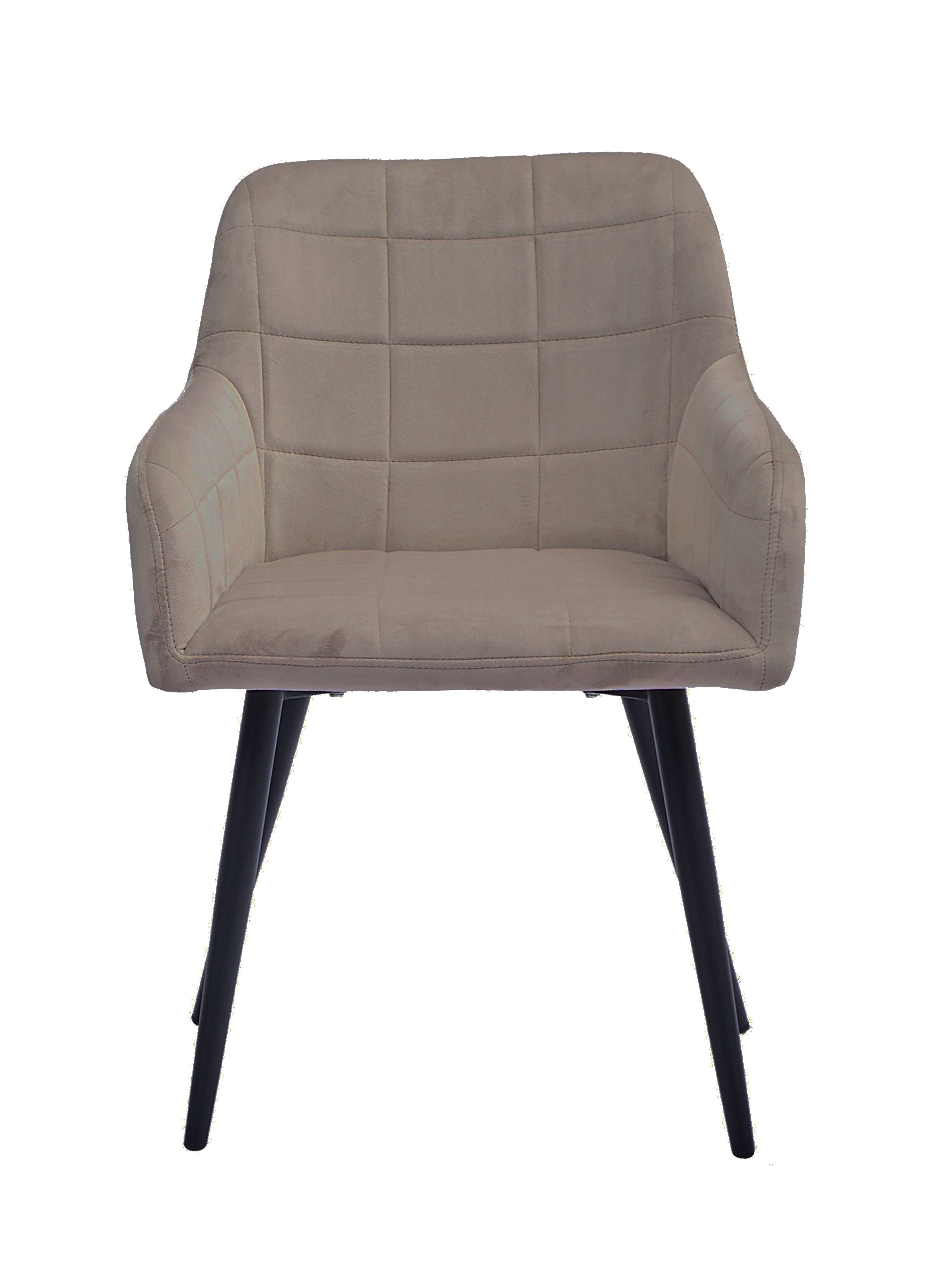 Junado® Schalenstuhl Lars, Moderner Polsterstuhl mit ergonomischer Sitzschale