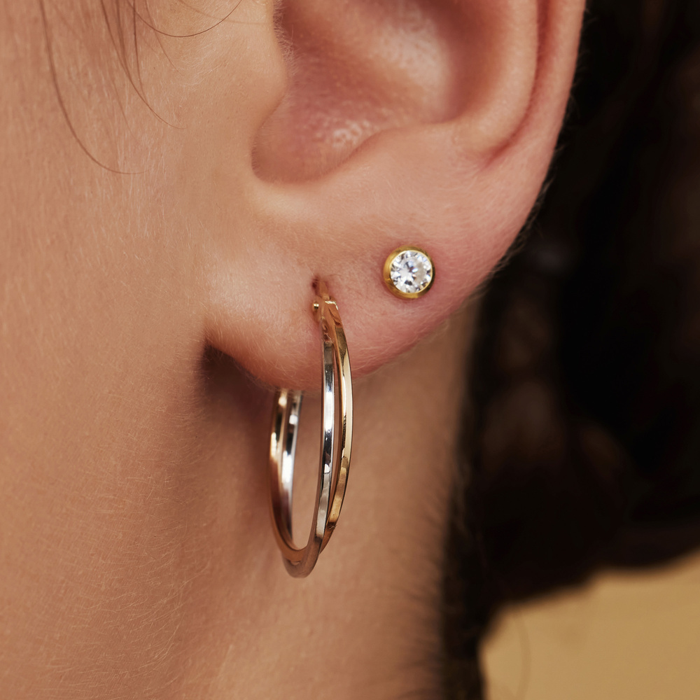 Isabel Bernard Rivoli Boucles d'oreilles - Or 585 / Or 14 carats Boucles d'oreilles