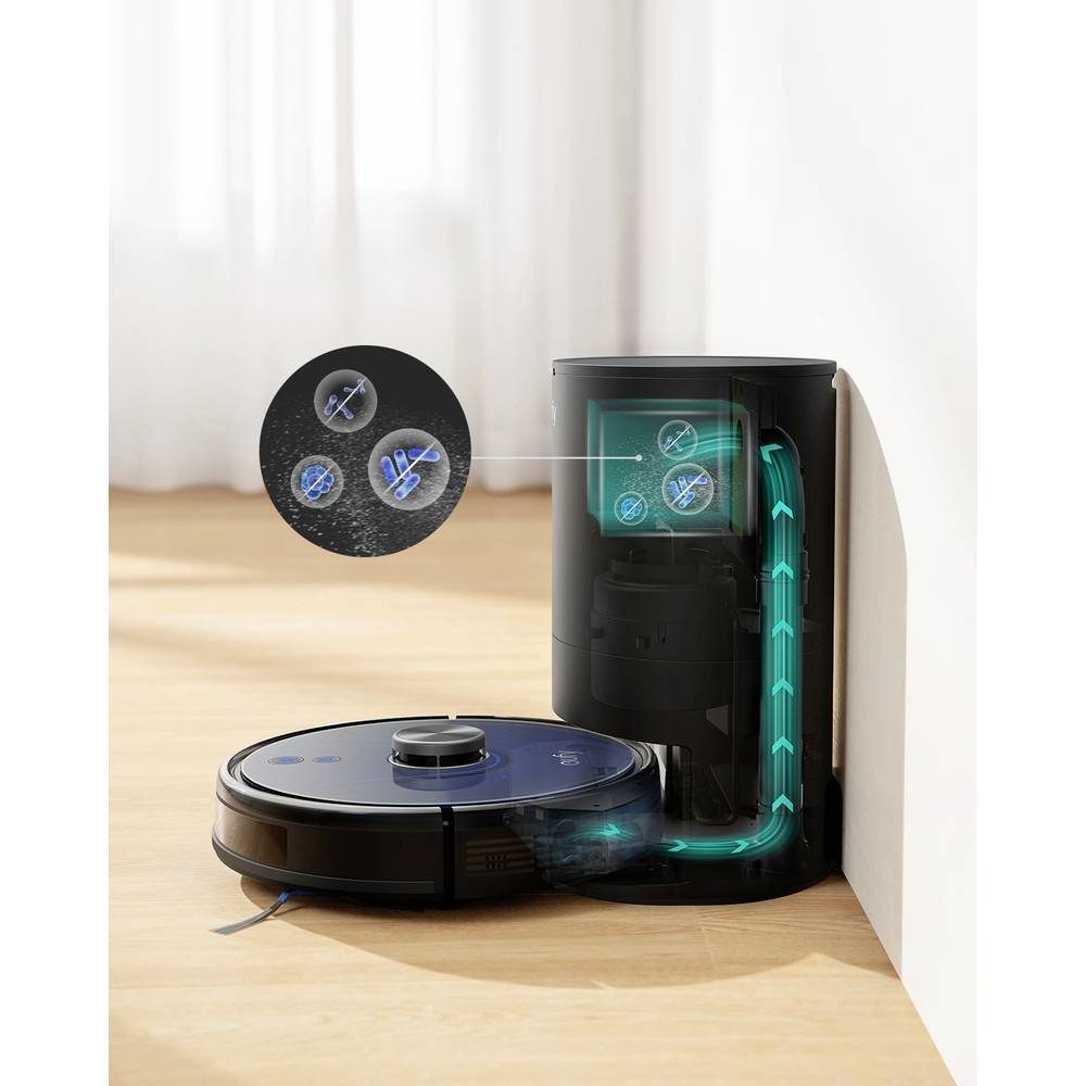 eufy Nass-Trocken-Saugroboter RoboVac Hybrid 2in1