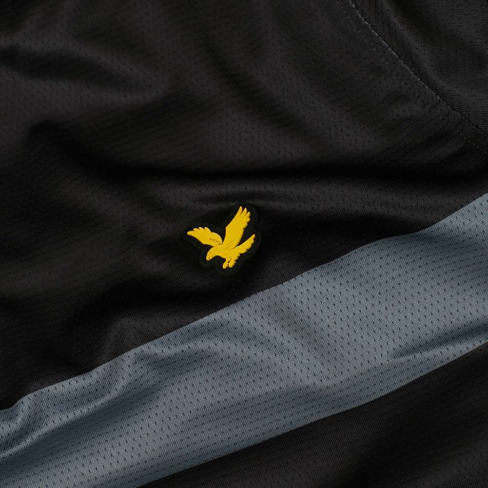 Lyle & Scott Wide Stripe 1/4 Zip Herren Sweatshirt ML1560G-572