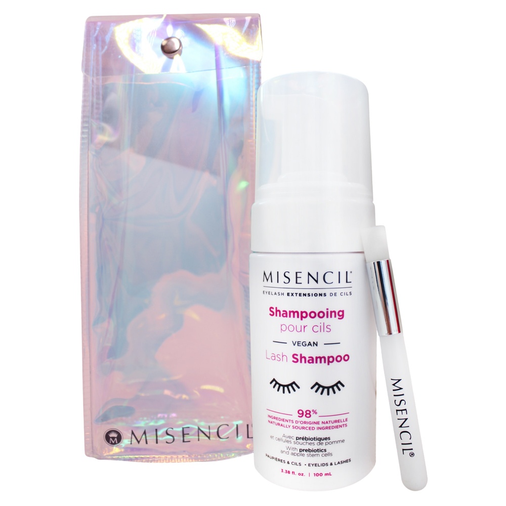 misencil Kit mousse shampoing naturelle 100ml Mousse nettoyante