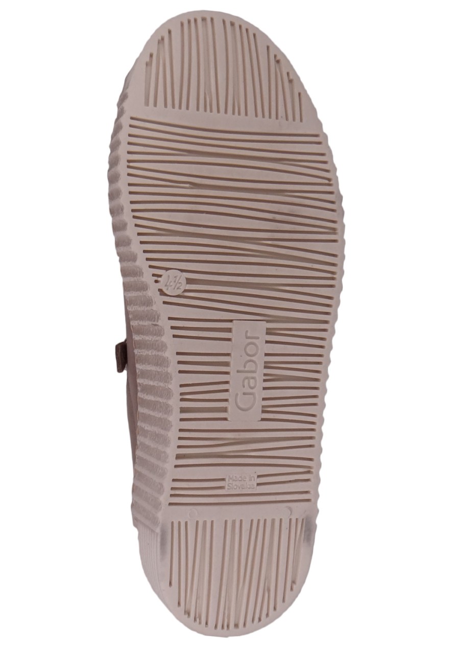 GABOR Freizeit Schnürer beige Gabor Fashion Sneaker low 23.334.12 grau