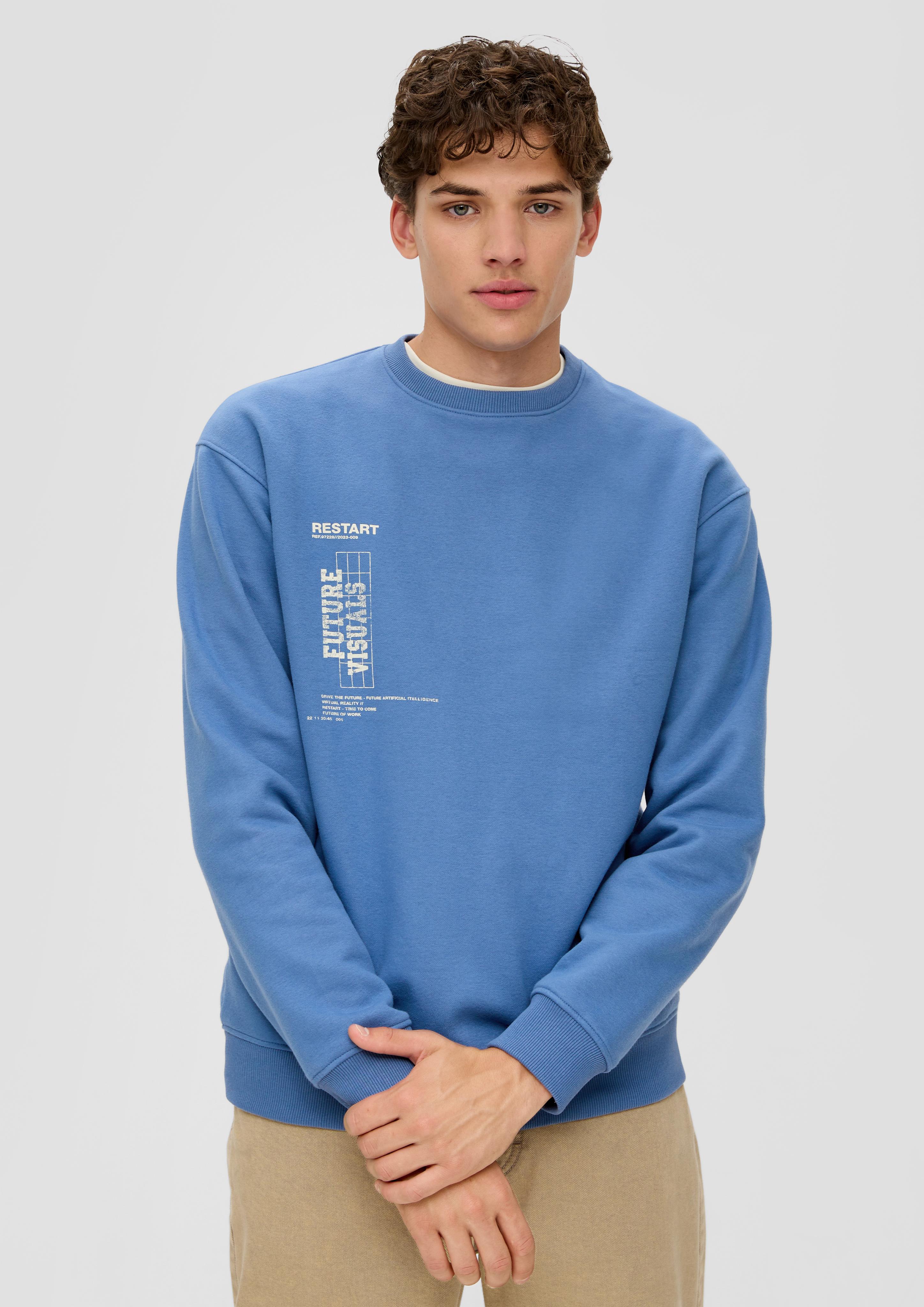 Sweatshirt mit großem Rückenprint  2135029-53D1