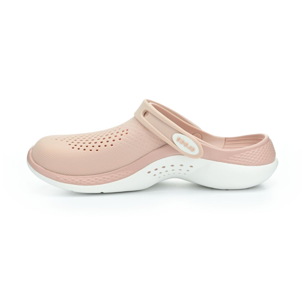 Crocs Literide Clog Pink Clay/White AD Pantoffeln