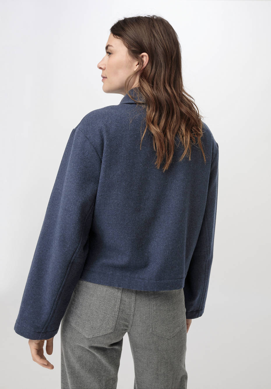 Jacke BetterRecycling aus Merinowolle