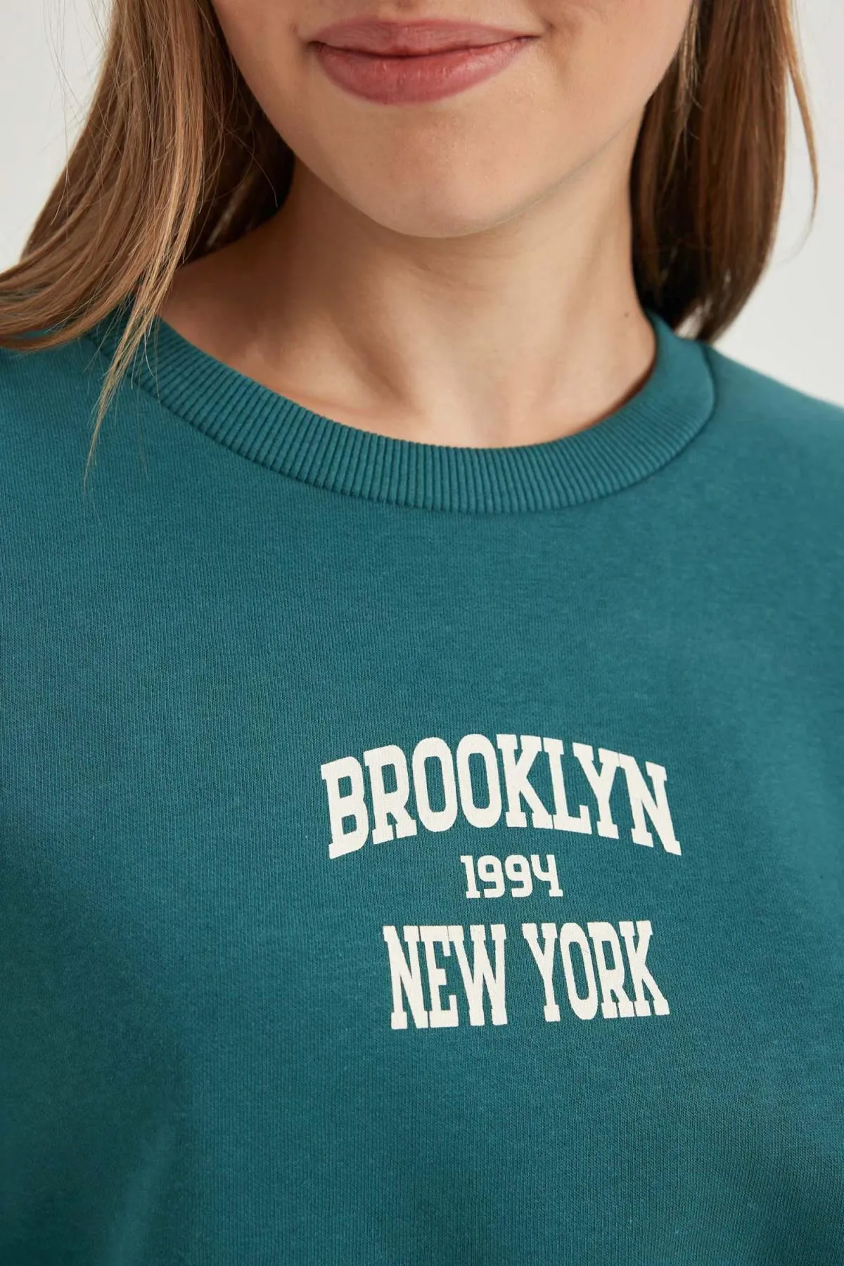 DeFacto  Cooles Oversize-Fit-Sweatshirt mit Rundhalsausschnitt, dick, B2939ax23wn