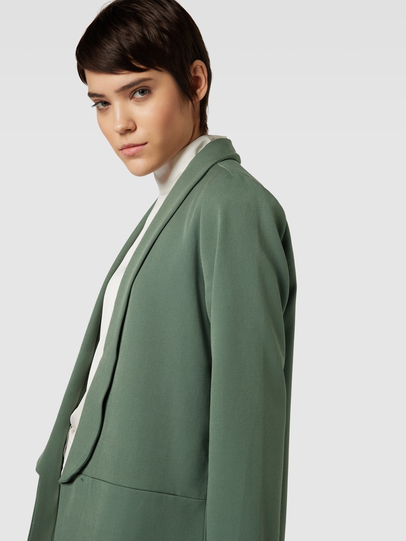Blazer mit Schalkragen Modell 'VARONE' in khaki