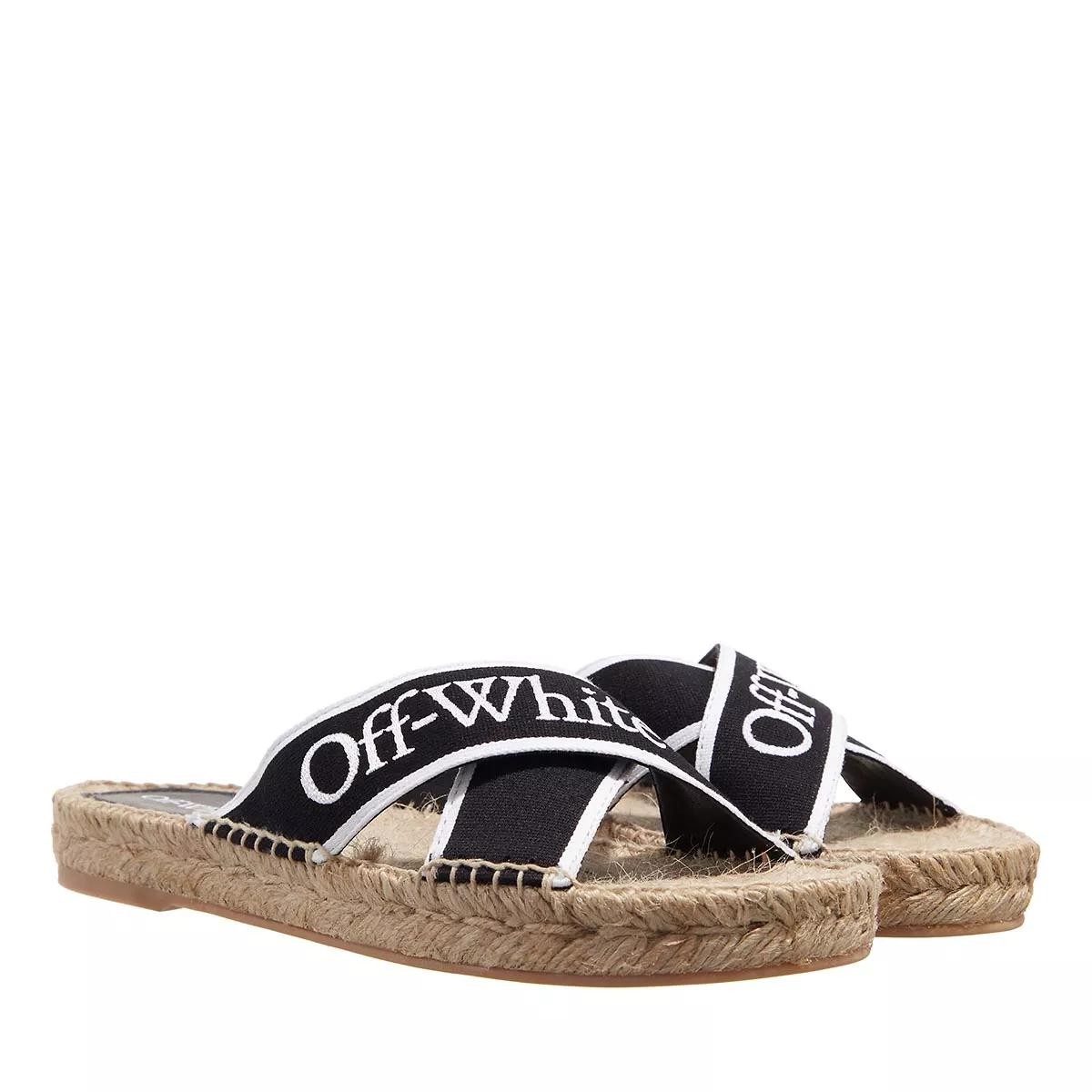 OFF-WHITE Pantoletten schwarz Slide