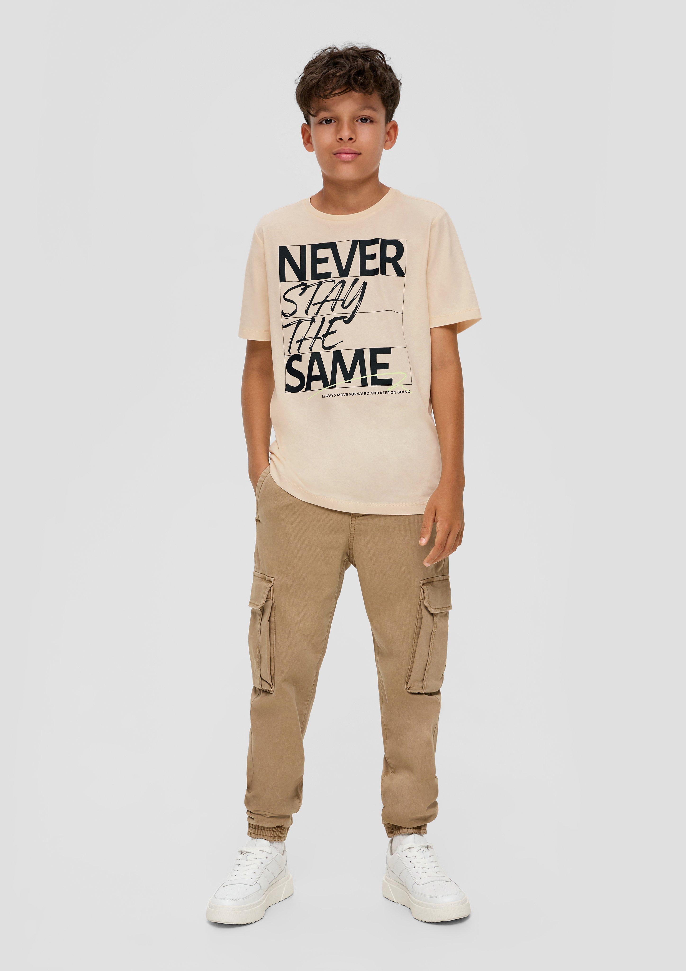 T-Shirt mit Frontprint  2140083-0805