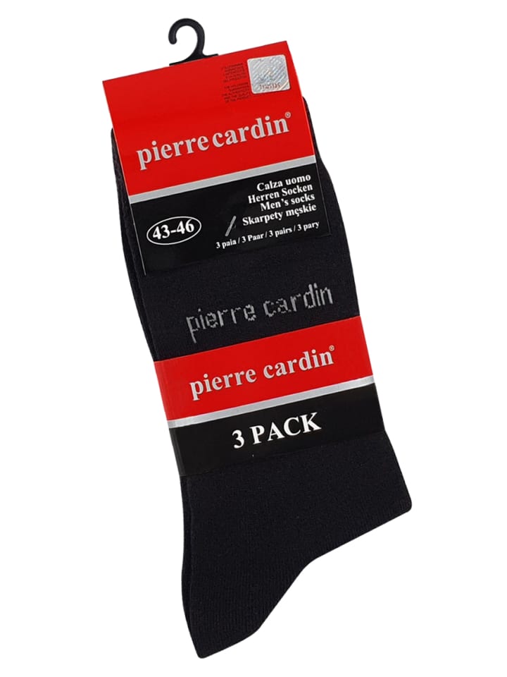 Pierre Cardin Business-Socken 18 Paar in Schwarz günstig kaufen 39-42