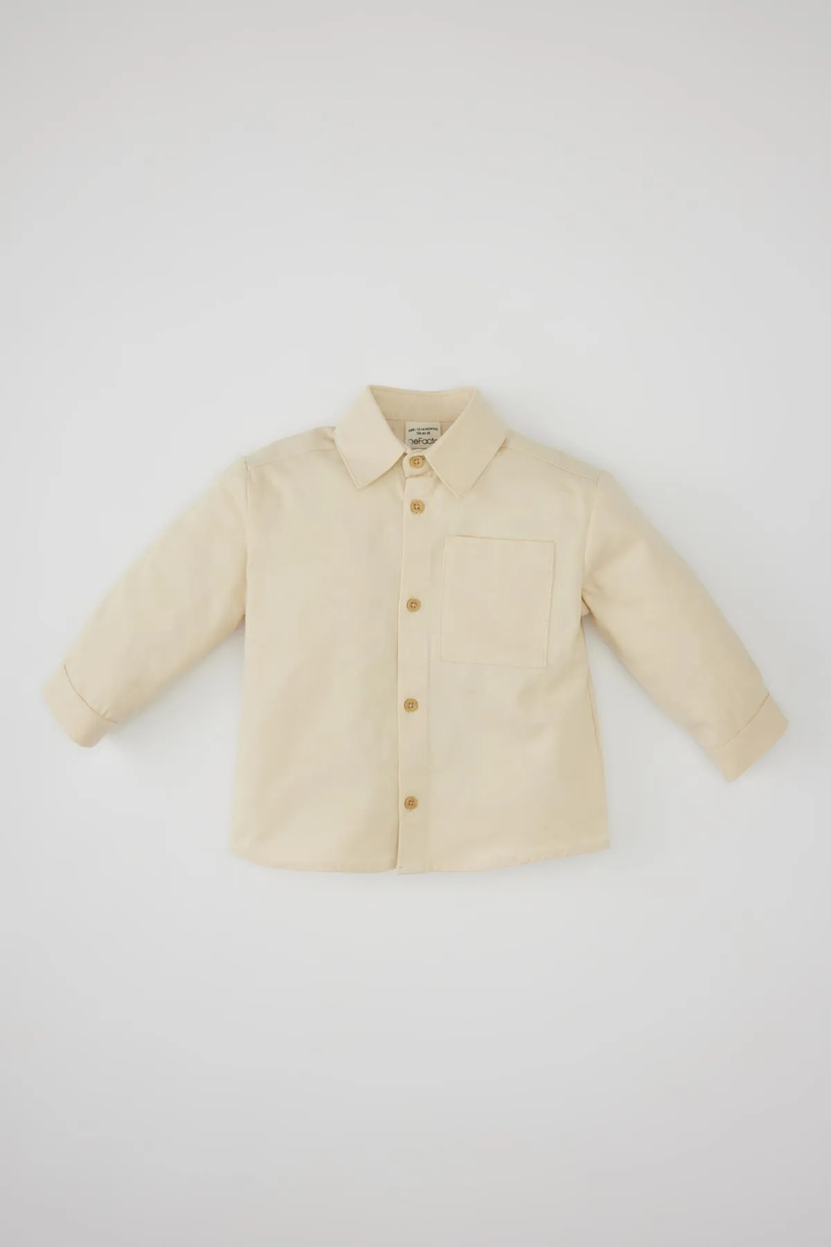 DeFacto  Langarmhemd aus Gabardine für Babys (J) C0638a524sp