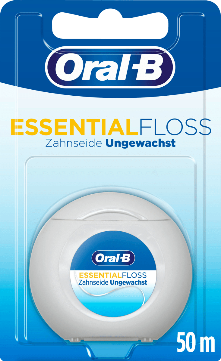 Zahnseide Essential Floss ungewachst, 50 m