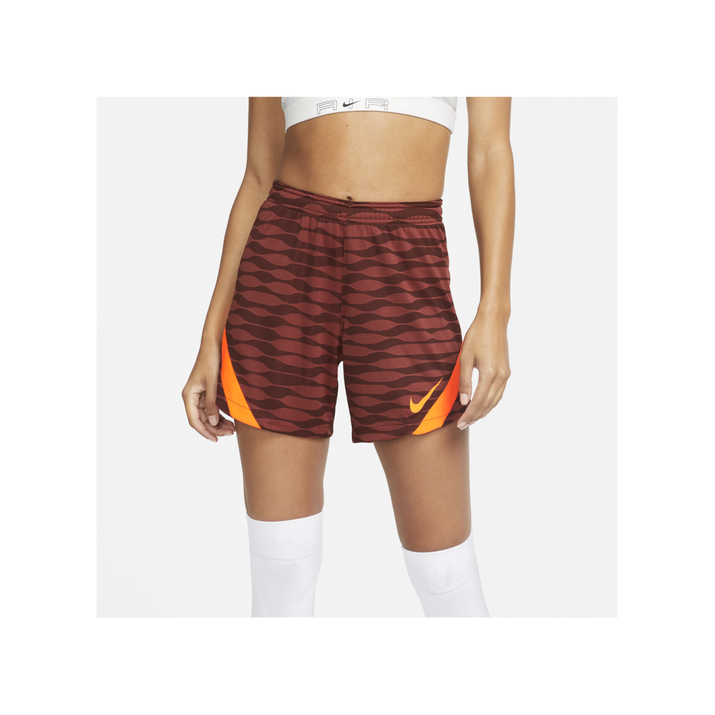 Nike Strike 21 Knit Short Damen Braun Rot F273